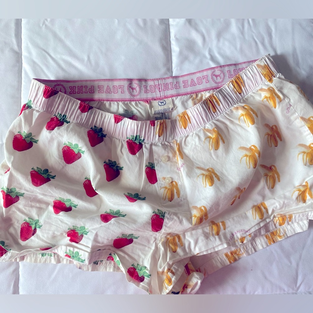Pink brand lounging shorts!